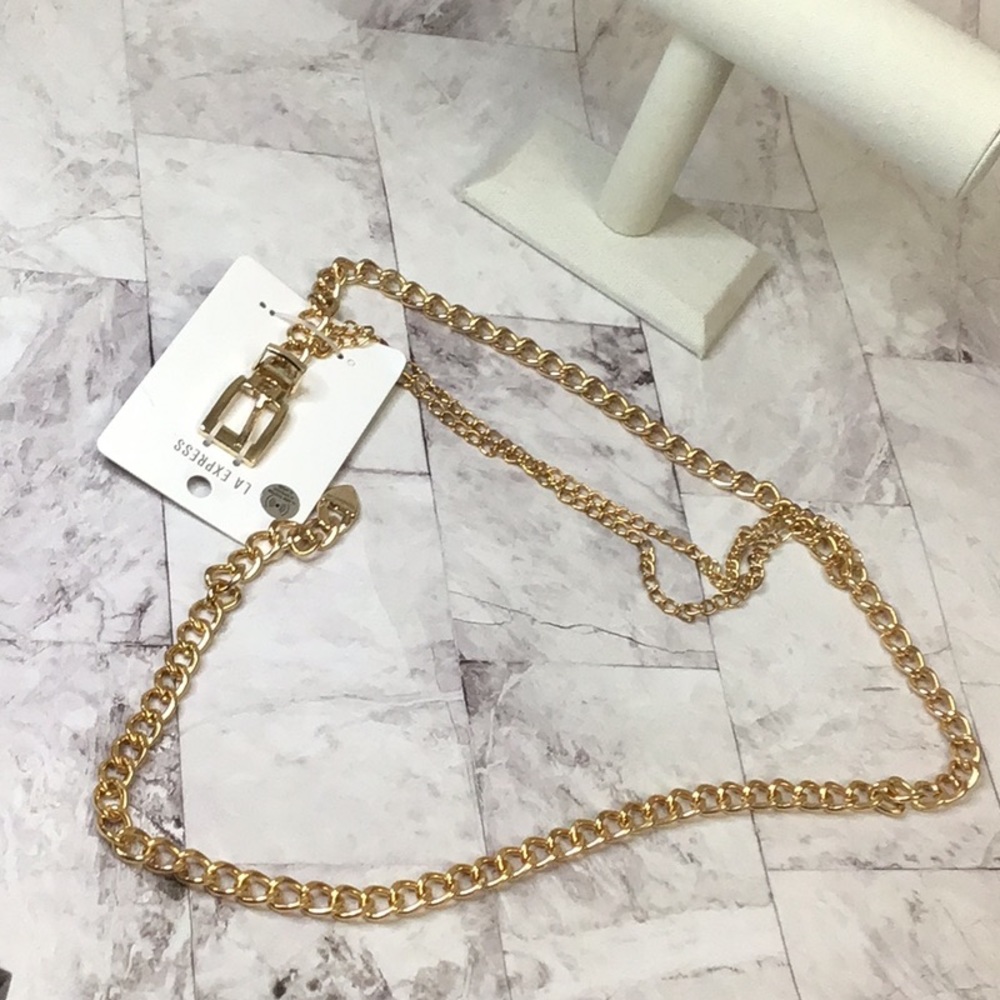 Chain Belt, Gold Tone, LA EXPRESS